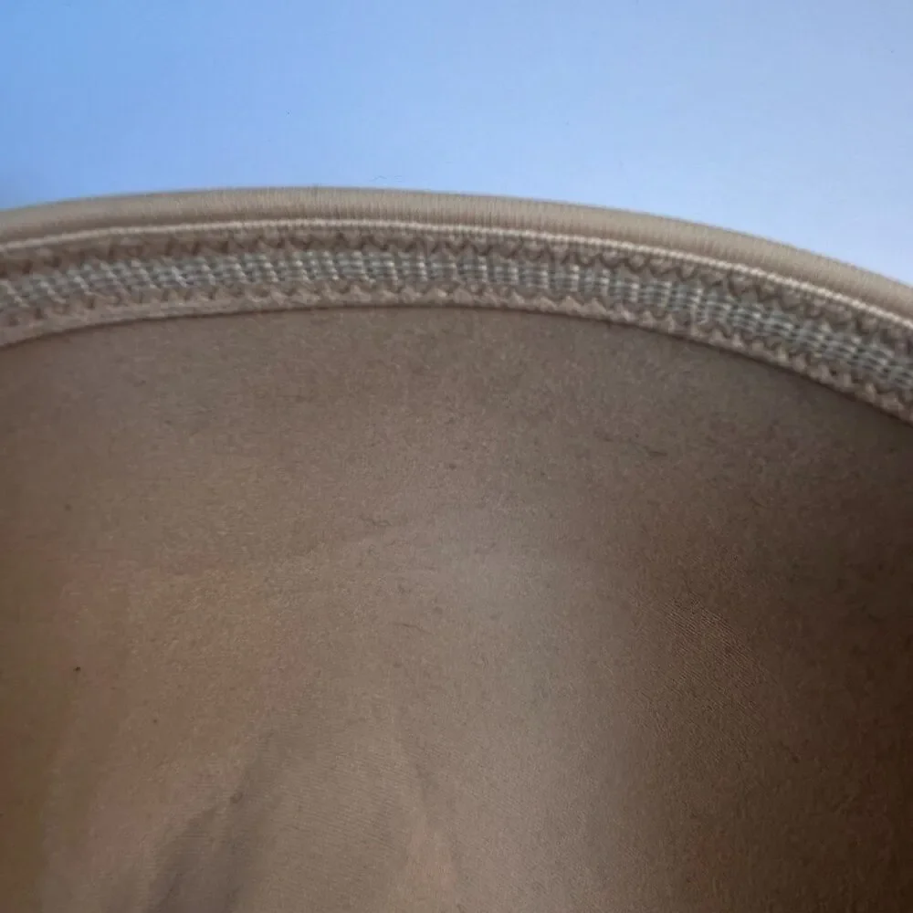 Cacique NWT Women's Tan Lightly Lined Underwire Strapless Bra Size 46DD